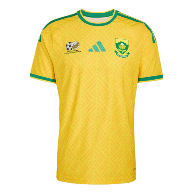 2026-2027 South Africa Authentic Home Shirt (Your Name)-SoccerKits Hub | Buy Soccer Jerseys Online